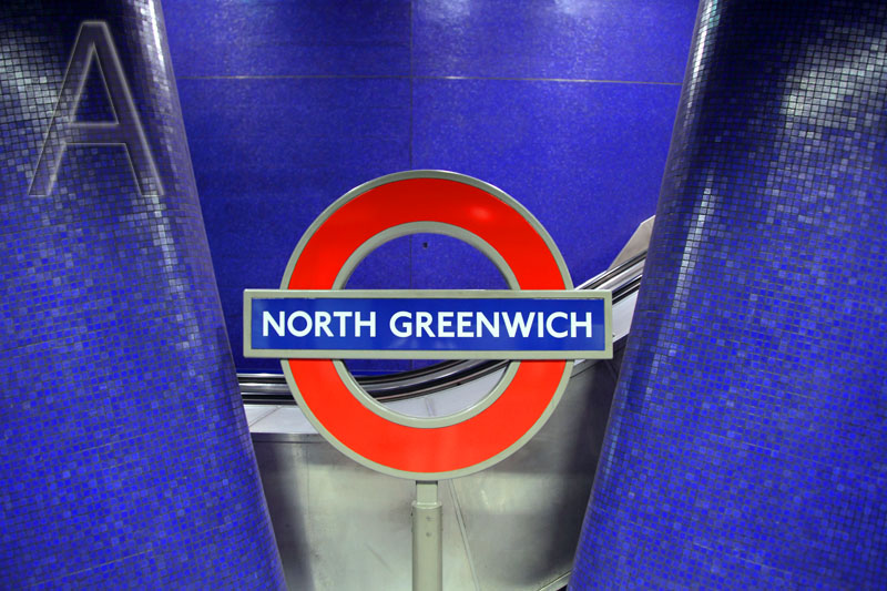 London Underground -  North Greenwich